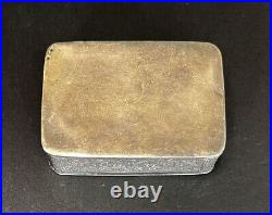 Early Antique Chinese Export Silver Box
