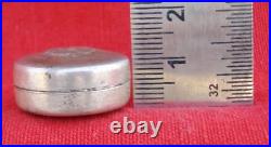 Ethnic Antique Collectible Old Silver Box India