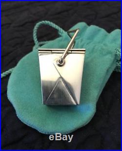 Everyday Objects Tiffany & Co. Sterling Silver Chinese Take Out Food Pill Box