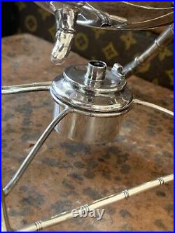 Exceptional Wang Hing Chinese Export Sterling Silver Bamboo Teapot