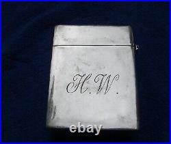 Fine CHINESE EXPORT Silver CIGARETTE PACK BOX-Chinese Character-Heavy-Marked EC