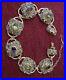 MAGNIFICENT-VINTAGE-CHINESE-GILT-STERLING-FILIGRE-ENAMELED-JEWELED-BRACELET-26gr-01-iryg