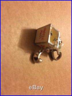 NEW JUICY COUTURE Collectible Silver Chinese TAKEOUT BOX CHARM