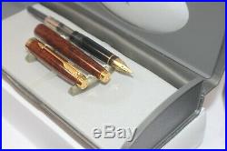 NOS Parker 75 Thuya Chinese Lacquer Fountain Pen 18K BROAD Nib New in Box