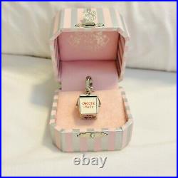 NWB Juicy Couture Chinese Takeout Box Silver Charm RARE