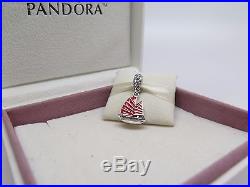 New withBox & Tag Pandora Chinese Junk Ship with Enamel & CZ's Charm 791908EN09 $45