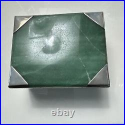 Rare Casket Box About 1900 Jade Silver China