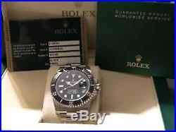 Rolex Submariner 116610LN Men's Watch BOX PAPERS CARDS ORIGINAL NO CHINESE