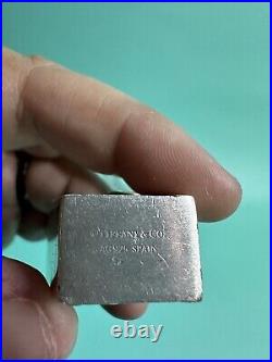 Sterling Silver Tiffany & Co Chinese Take Out Trinket Pill Box