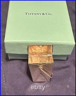 Sterling Silver Tiffany & Co Chinese Take Out Trinket Pill Box, Never Used