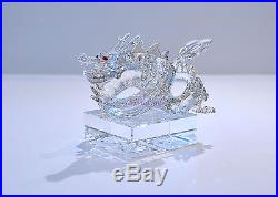 Swarovski Crystal Chinese Zodiac Dragon Silver Powerful 1075151 Brand New In Box