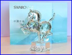 Swarovski Crystal Chinese Zodiac Horse Stallion Silver 995744 Brand New In Box