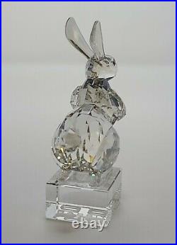 Swarovski Crystal Chinese Zodiac Rabbit Bunny Silver Shade 1046179 No box, Mint