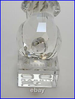 Swarovski Crystal Chinese Zodiac Rabbit Bunny Silver Shade 1046179 No box, Mint