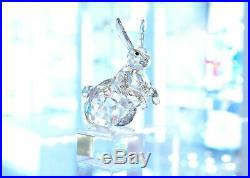 Swarovski Crystal Chinese Zodiac Rabbit Silver Tone 1046179 Brand New In Box