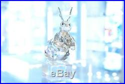Swarovski Crystal Chinese Zodiac Rabbit Silver Tone 1046179 Brand New In Box