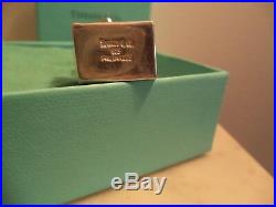 TIFFANY & CO RARE VTG SILVER CHINESE PAGOTA TAKE OUT PILL BOX CASE WithBOX & POUCH