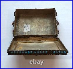 Tibetan Sterling Silver Box