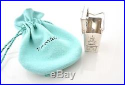 Tiffany & Co Chinese Take Out Pill Box Case Container Rare Pouch Silver Gift