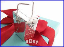 Tiffany & Co Silver Chinese Takeout Pagoda Pill Box Holder