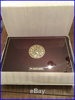 USPS Chinese Lunar New Year Collection Box with 12 Pure Silver Ingots Complete