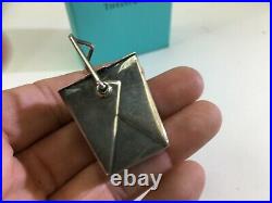 VTG Tiffany & Co Infinity Sterling Silver Chinese Pagoda Take Out Pill Box DS63