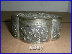 Very Beautiful Chinese Metal or Silver Box