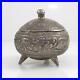 Vintage-Antique-Chinese-Silver-Floral-Etched-Jewelry-Pill-Box-Lidded-Jar-LFD6-01-li