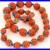 Vintage-Chinese-Red-Orange-CORAL-Necklace-Silver-Enamel-Natural-Beads-22-5-01-angn