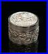 Vintage-Chinese-Silver-Repousse-Dragon-Design-Round-Lidded-Snuff-Box-01-sv
