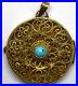 Vintage-Chinese-Silver-and-Natural-Turquoise-Filigree-Box-Pendant-01-shv