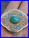 Vintage-Gilded-Sterling-Silver-Turquoise-Stone-Enamel-Lobed-Snuff-Trinket-Box-01-pdtx