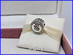 With Box Pandora Good Fortune Chinese New Year Asian Charm ENG792016CZ 6 Canada Ex